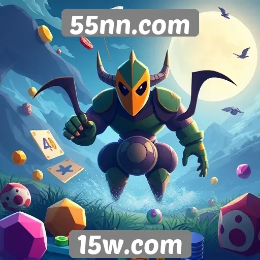 Principais categorias de jogos disponíveis no 55nn.com